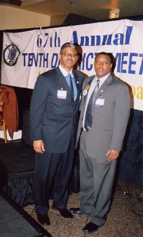 10th District DR and Bro. Brooks