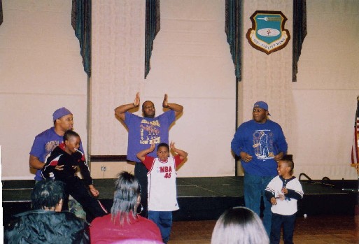 NU CHI step team